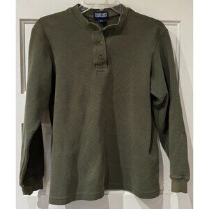 Women's Lands' End Long-Sleeve Heavy Knit Shirt